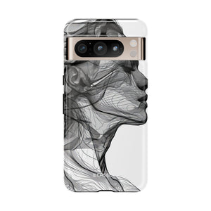 Ethereal Lines | Protective Phone Case for Google Pixel