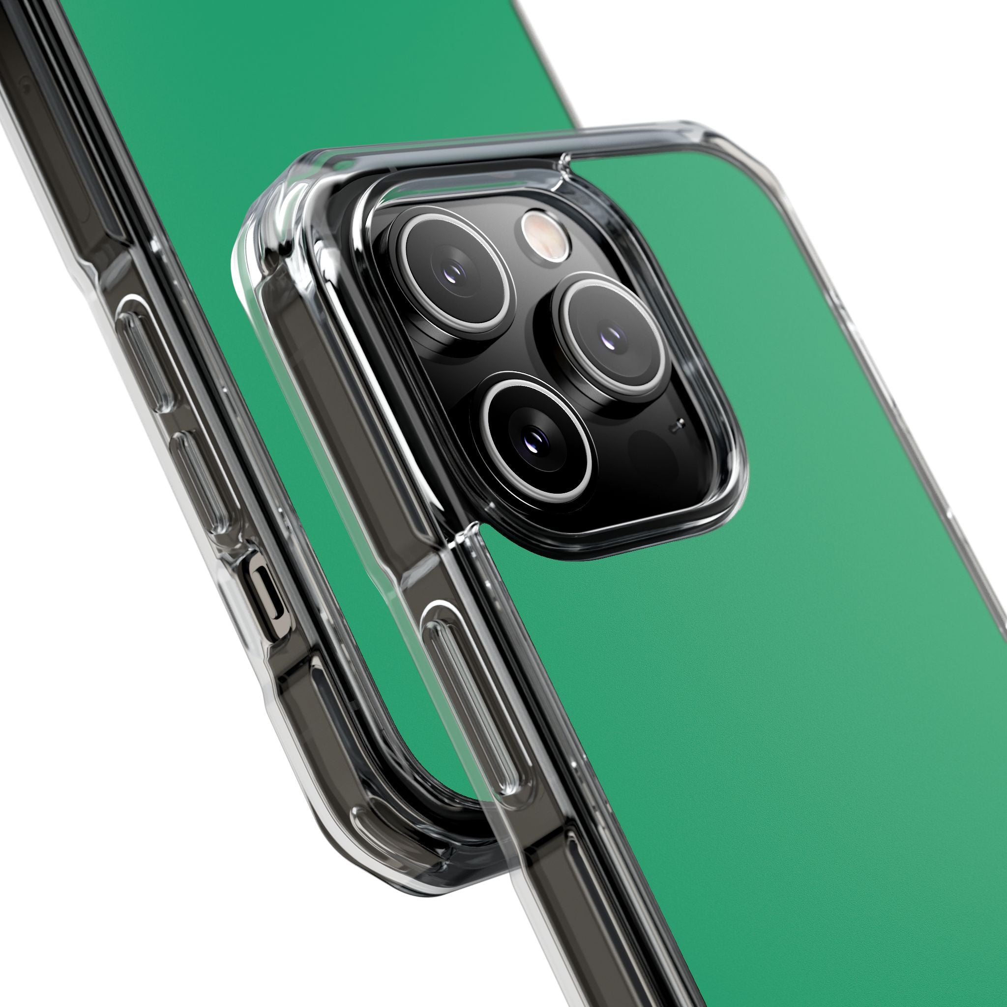 Crayola Green - Clear Impact Case for iPhone