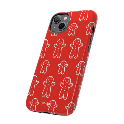 Gingerbread Men Dance - iPhone Case