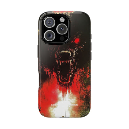 Bloodmoon Wolf's Lament iPhone 16 - Tough Phone Case