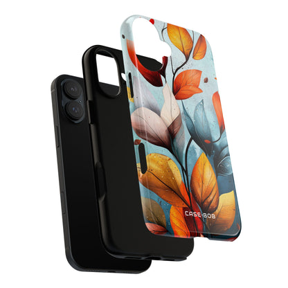 Vibrant Leaf Cluster iPhone 16 Plus Case - Tough