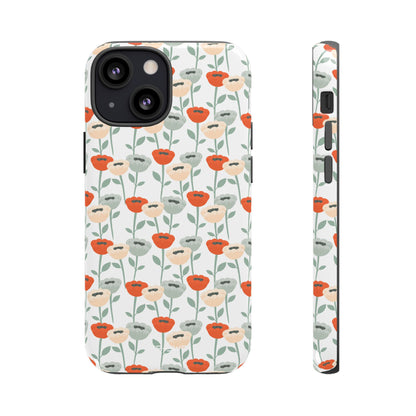 Minimalist Floral Elegance - iPhone Case