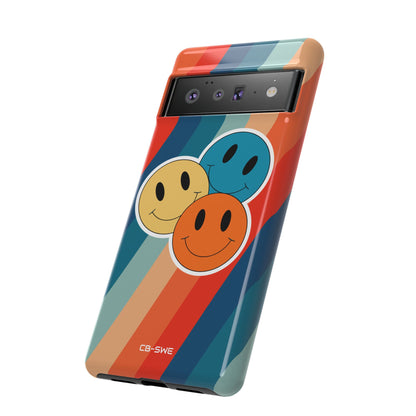 Retro Smiley Harmony - Google Pixel Case