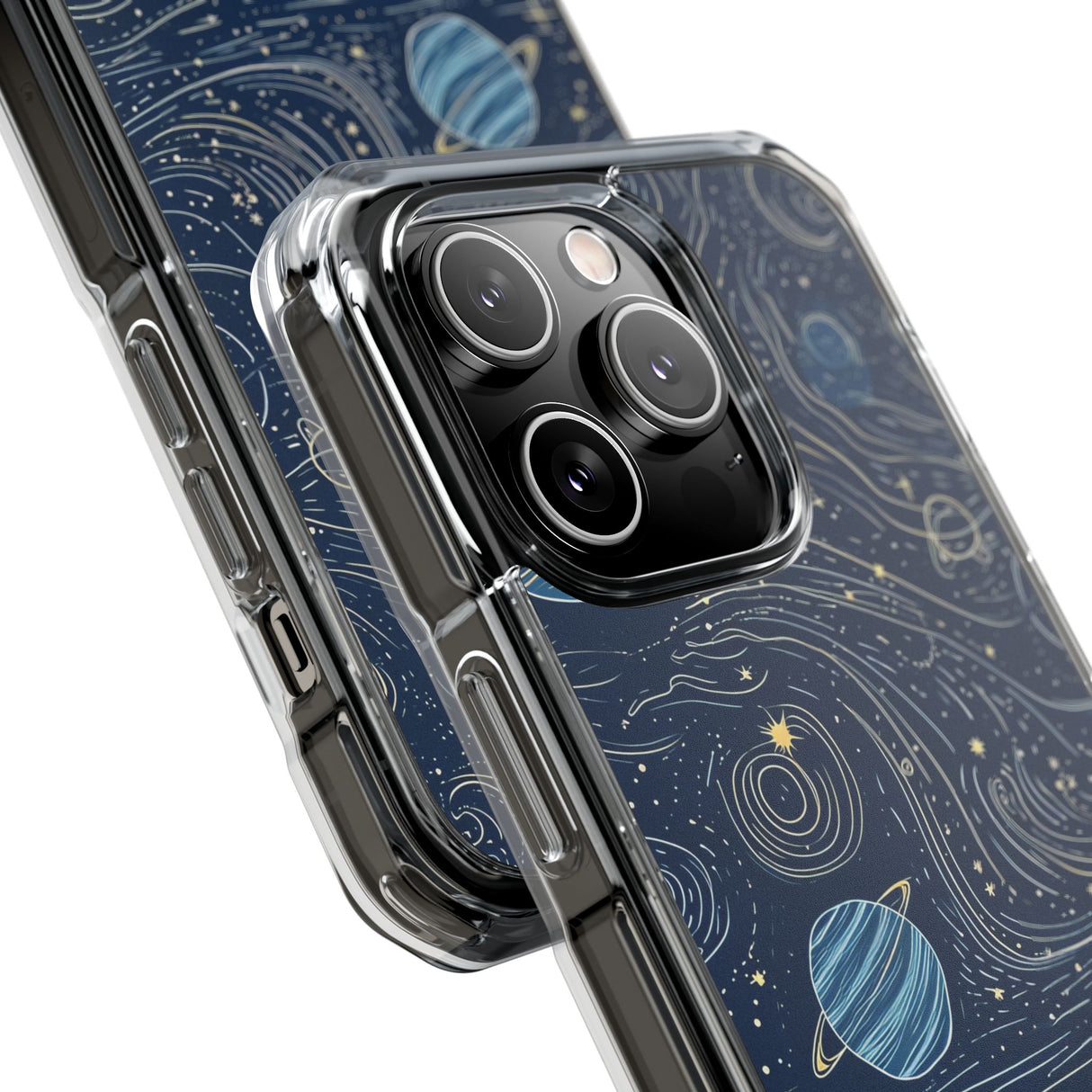 Cosmic Whimsy - Phone Case for iPhone (Clear Impact - Magnetic)