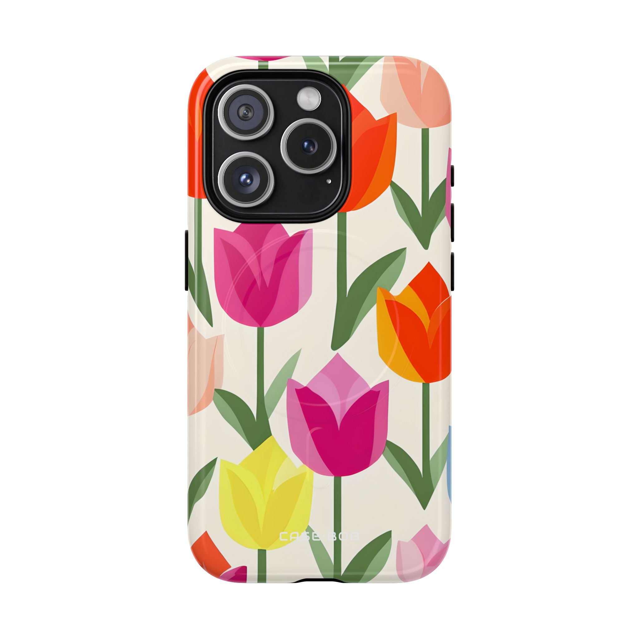 Tulip Harmony Green iPhone 15 Pro - Tough+