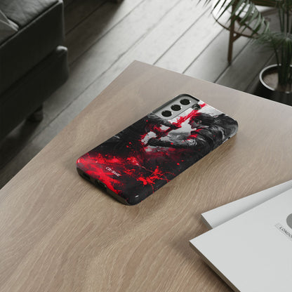 Crimson Blade Clash - Samsung Case