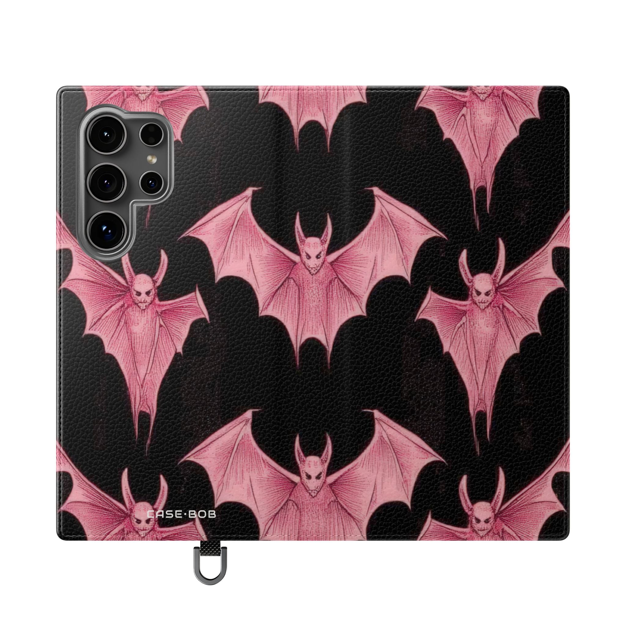 Pink Batwave - Samsung S24 Ultra Case - Wallet