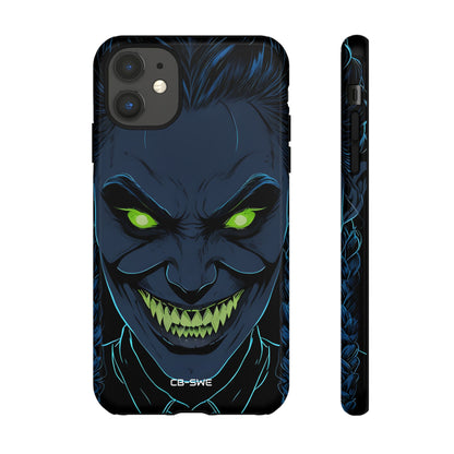 Glowing Eyes Dark Fiend - iPhone Case