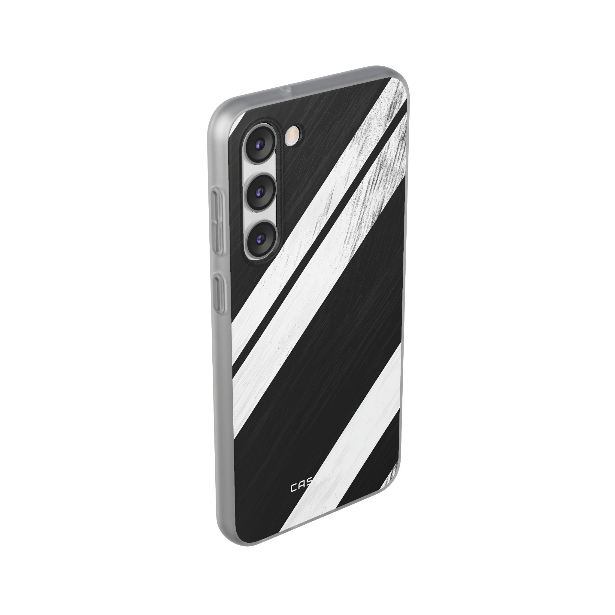 Distressed Stripe Motion Samsung S23 Plus Case - Soft