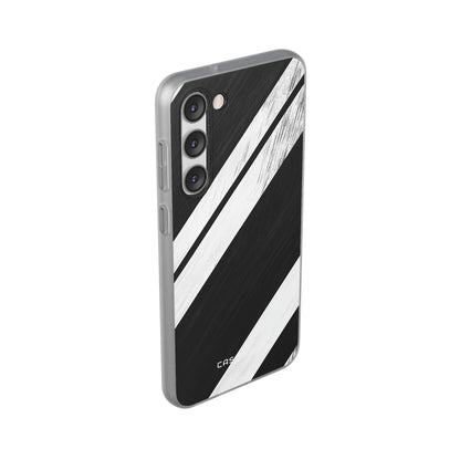 Distressed Stripe Motion Samsung S23 Plus Case - Soft