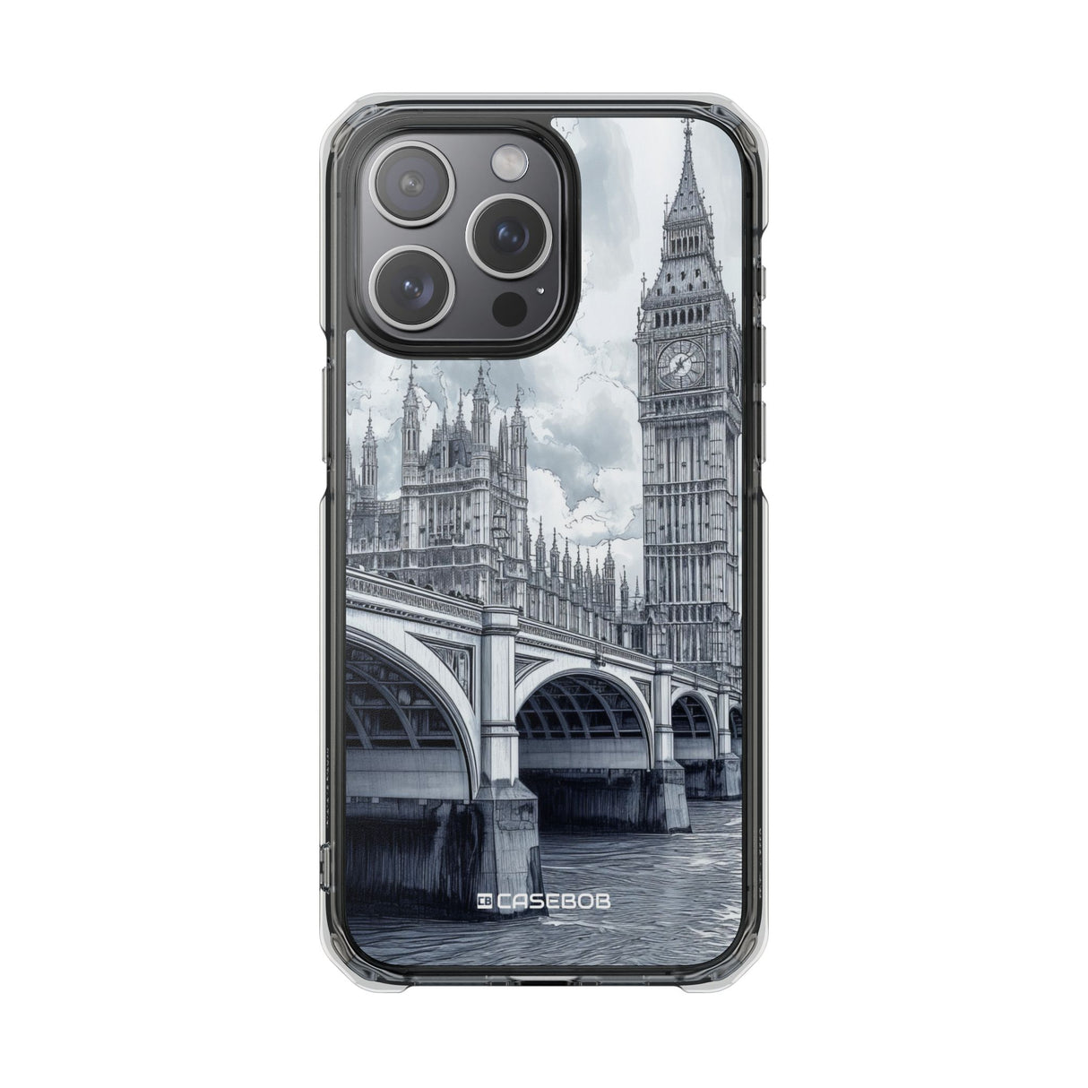 Timeless Icon - Phone Case for iPhone (Clear Impact - Magnetic)