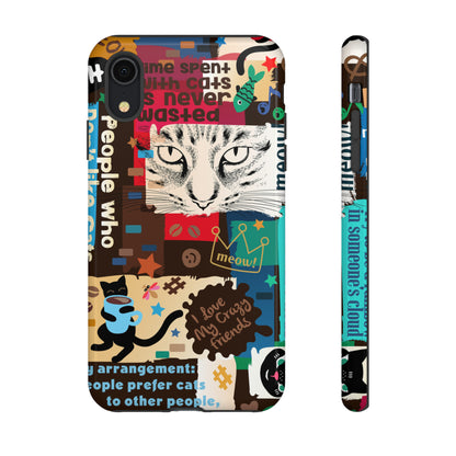 Cat Collage - Protective Phone Case