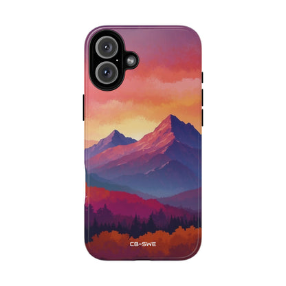 Mountain Peaks Rise - iPhone Case