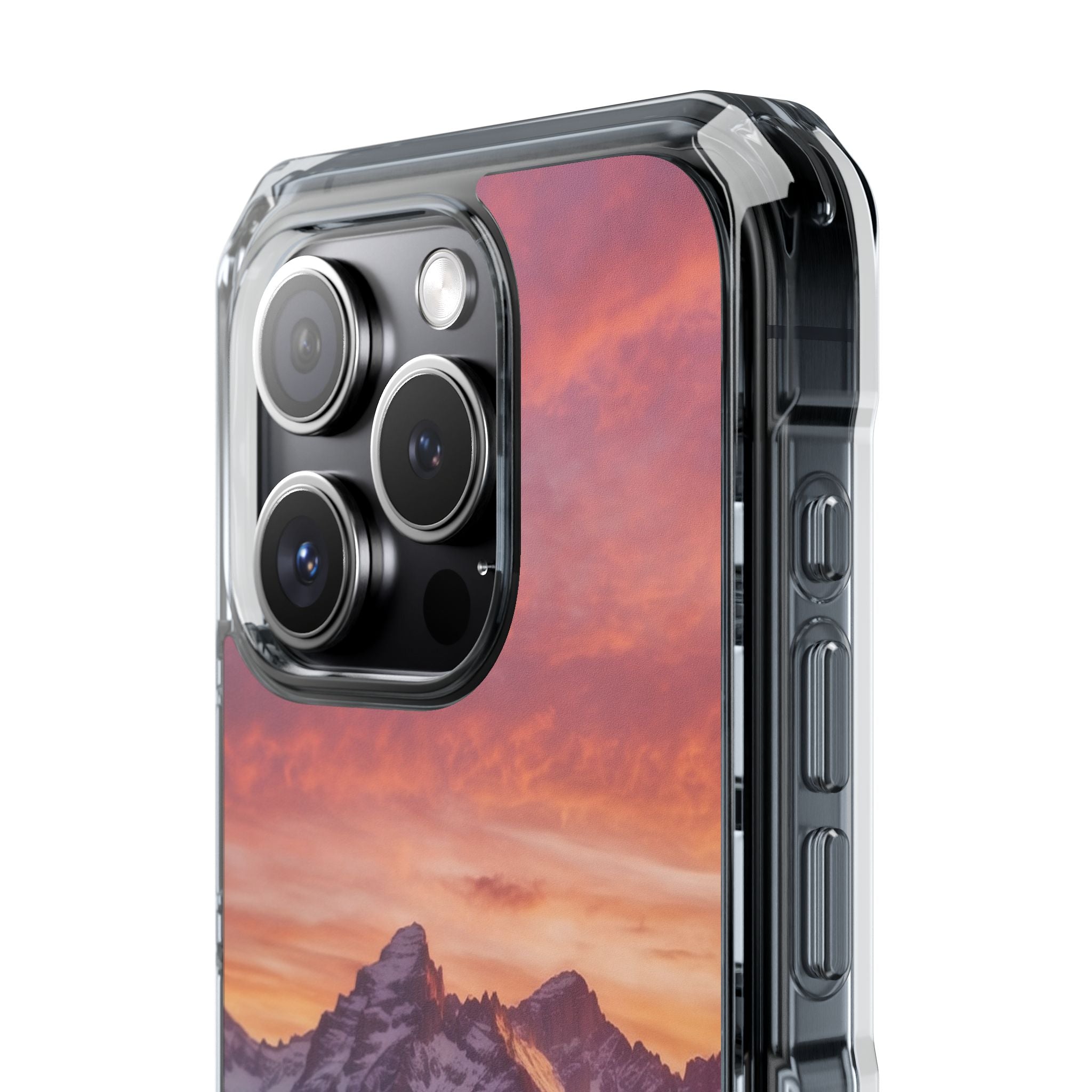 Snowcap Bloom iPhone 15 Pro Case - Impact