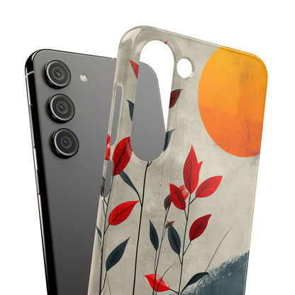 Gray Sunscape - Slim Samsung S23 Phone Case