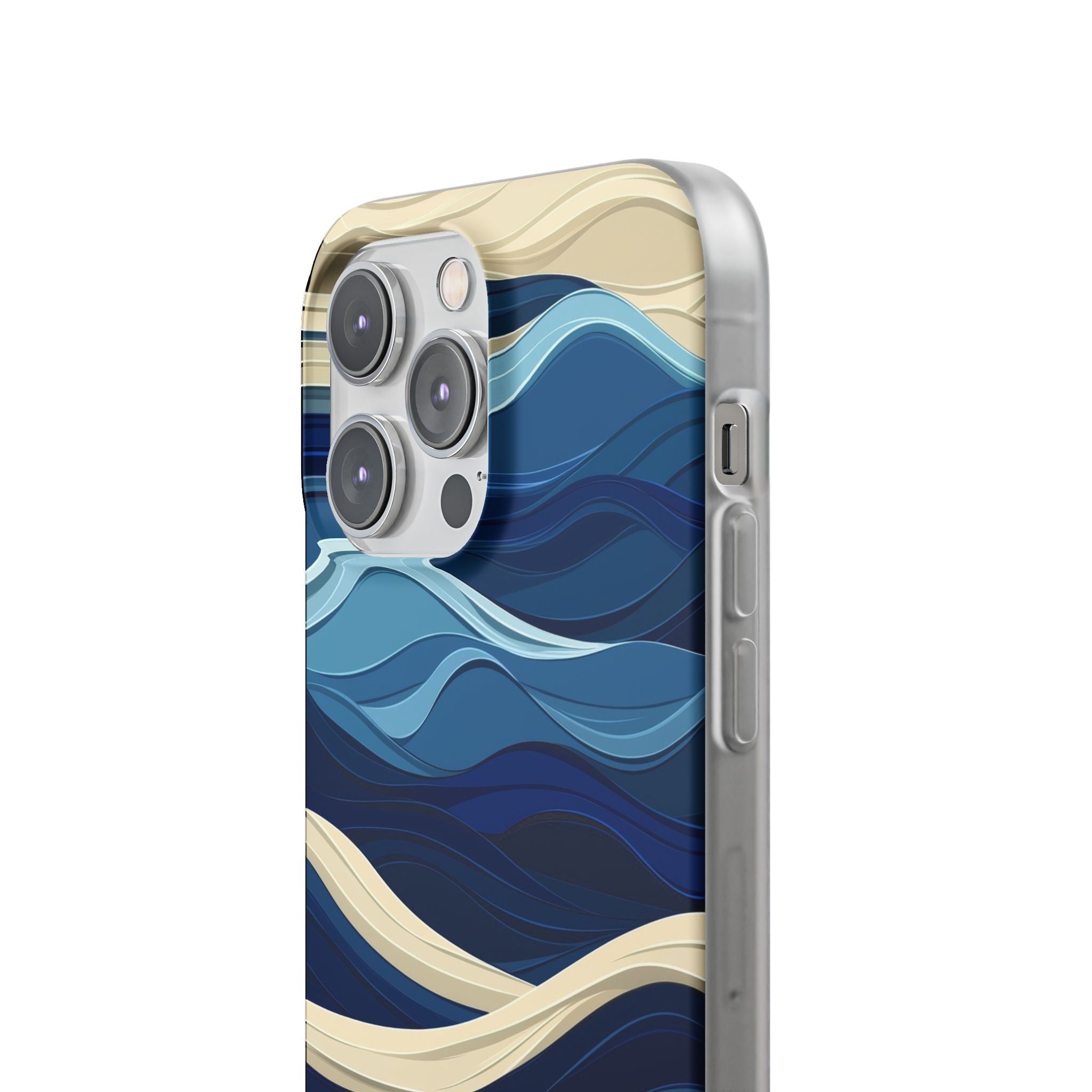 Ocean Rhythm iPhone 14 Pro Max Case - Soft