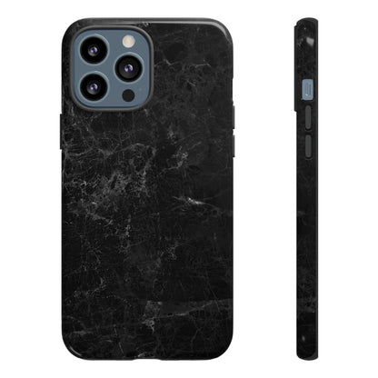 Black Marble - Protective Phone Case