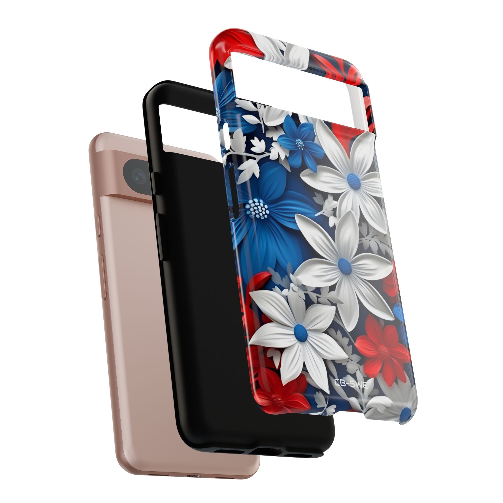 Floral Sculpture Blooms - Google Pixel Case