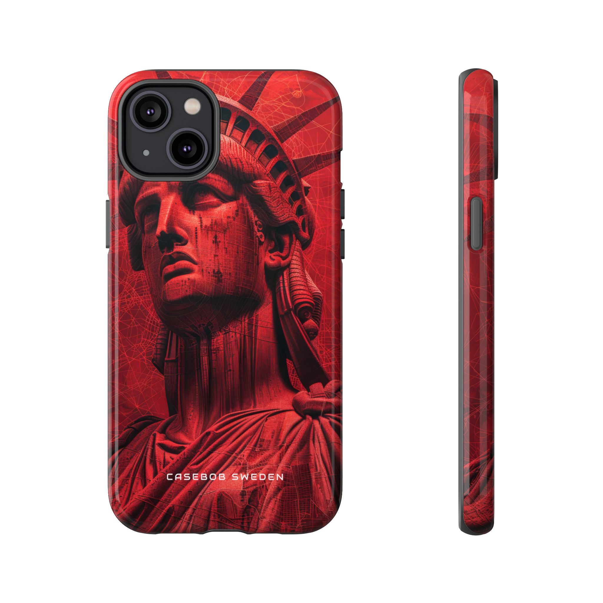 Zen Red Liberty Vision iPhone 14 - Tough Phone Case