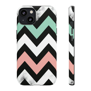 Chevron Shapes - Protective Phone Case