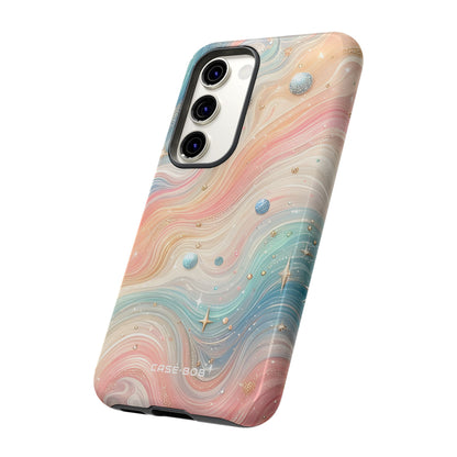Iridescent Swirls Samsung S23 Case - Tough