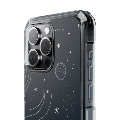 Cosmic Doodle Adventure - Phone Case for iPhone