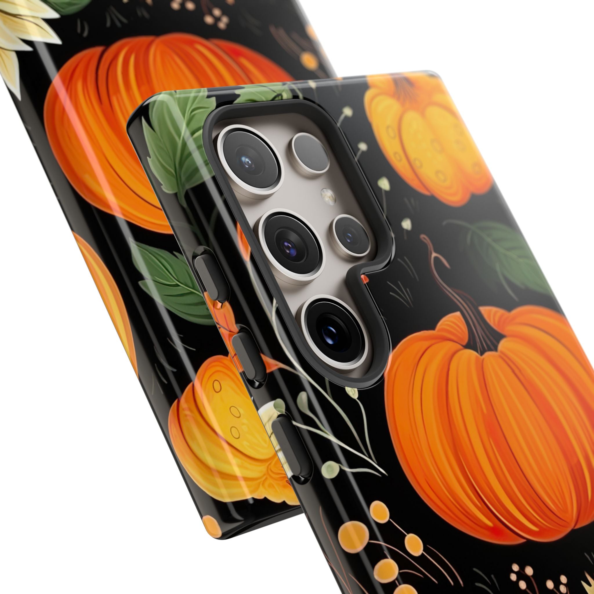 Pumpkin Glow Samsung S24 Ultra Case - Tough