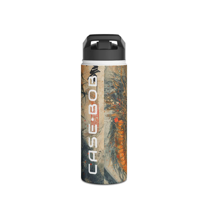 Samurai Fury - Ruostumattomasta teräksestä valmistettu vesipullo