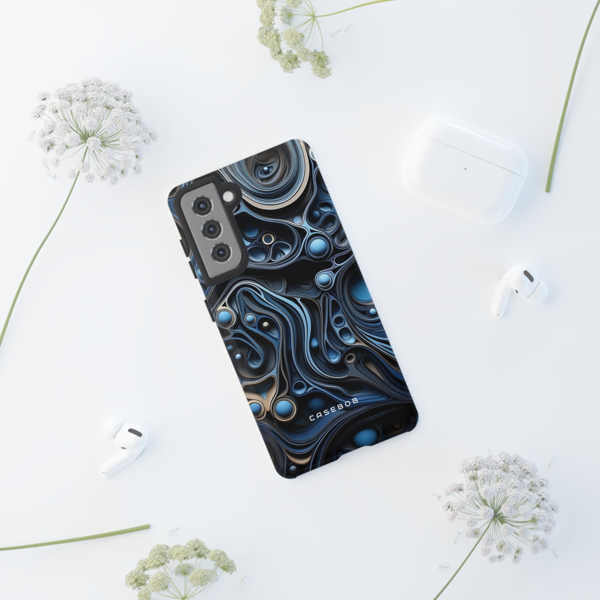 Blue Blossom Deco-Focus Fusion - Protective Phone Case