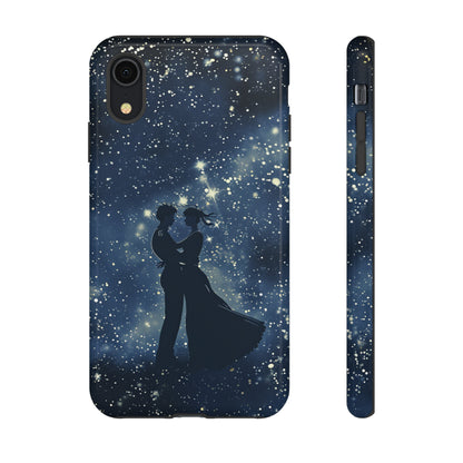 Starry Night Embrace - Protective Phone Case