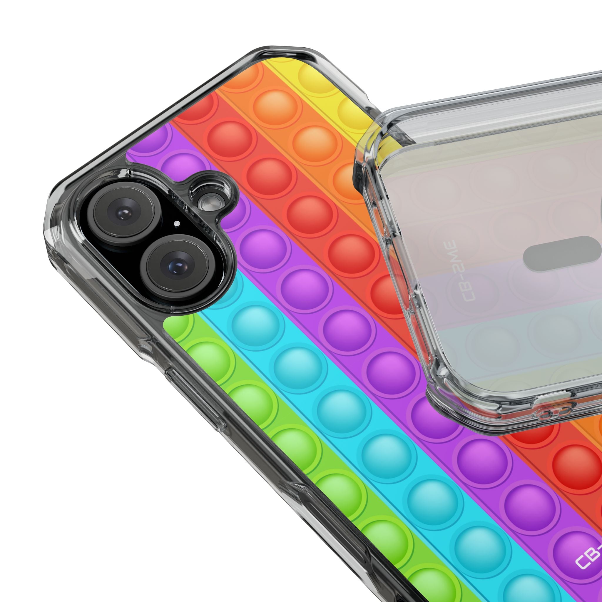 Playful Pop-It Spectrum iPhone Case - Impact
