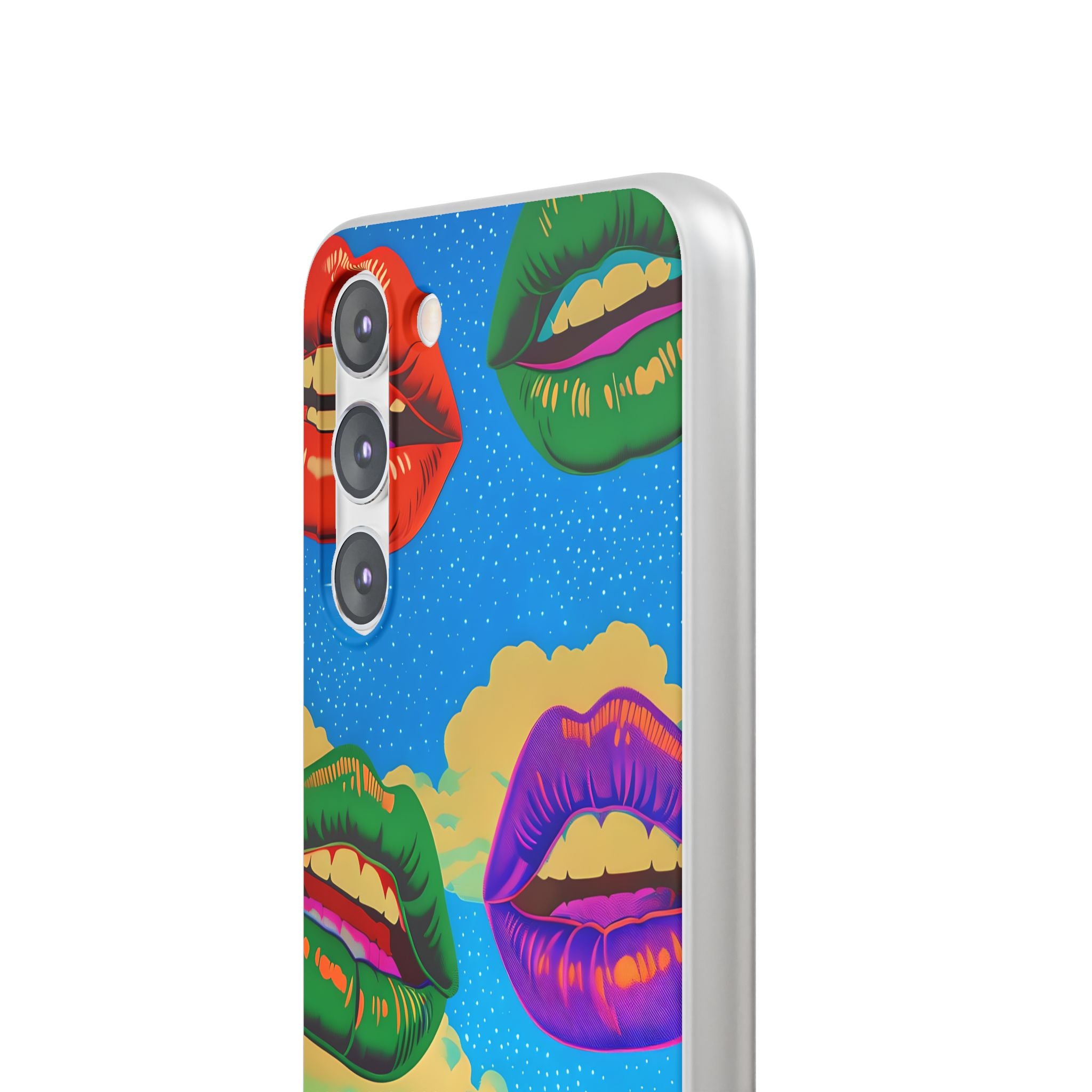 Colorful Lipscape Samsung S23 Plus Case - Soft