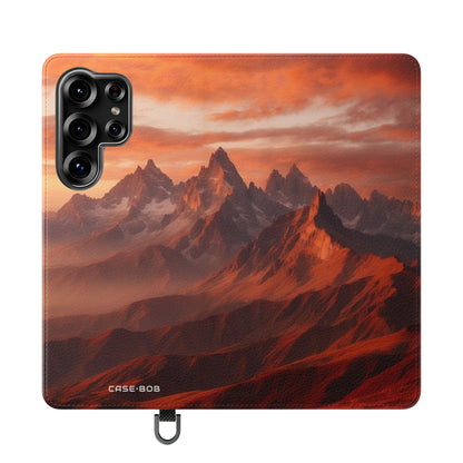 Sunset Peaks - Samsung S25 Ultra Case - Lompakkokotelo