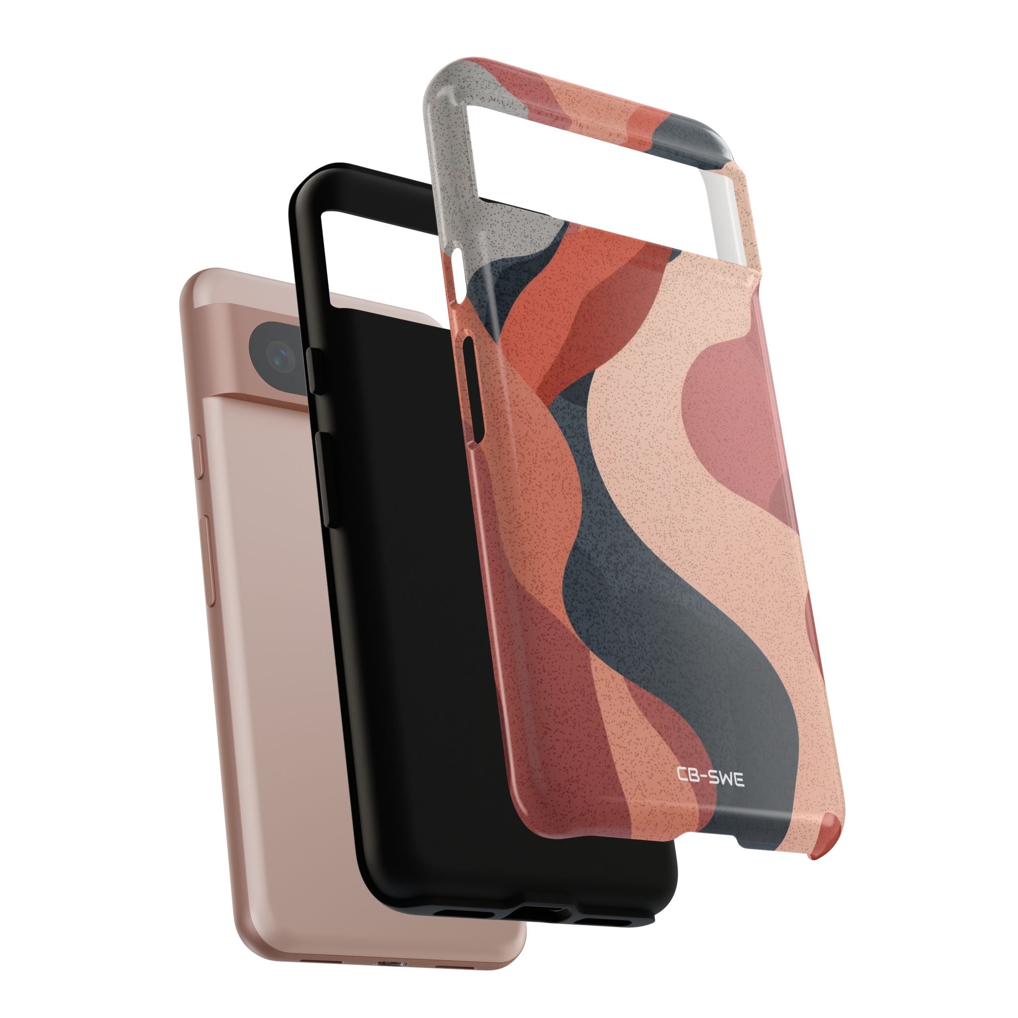 Flowing Earth Tones - Google Pixel Case