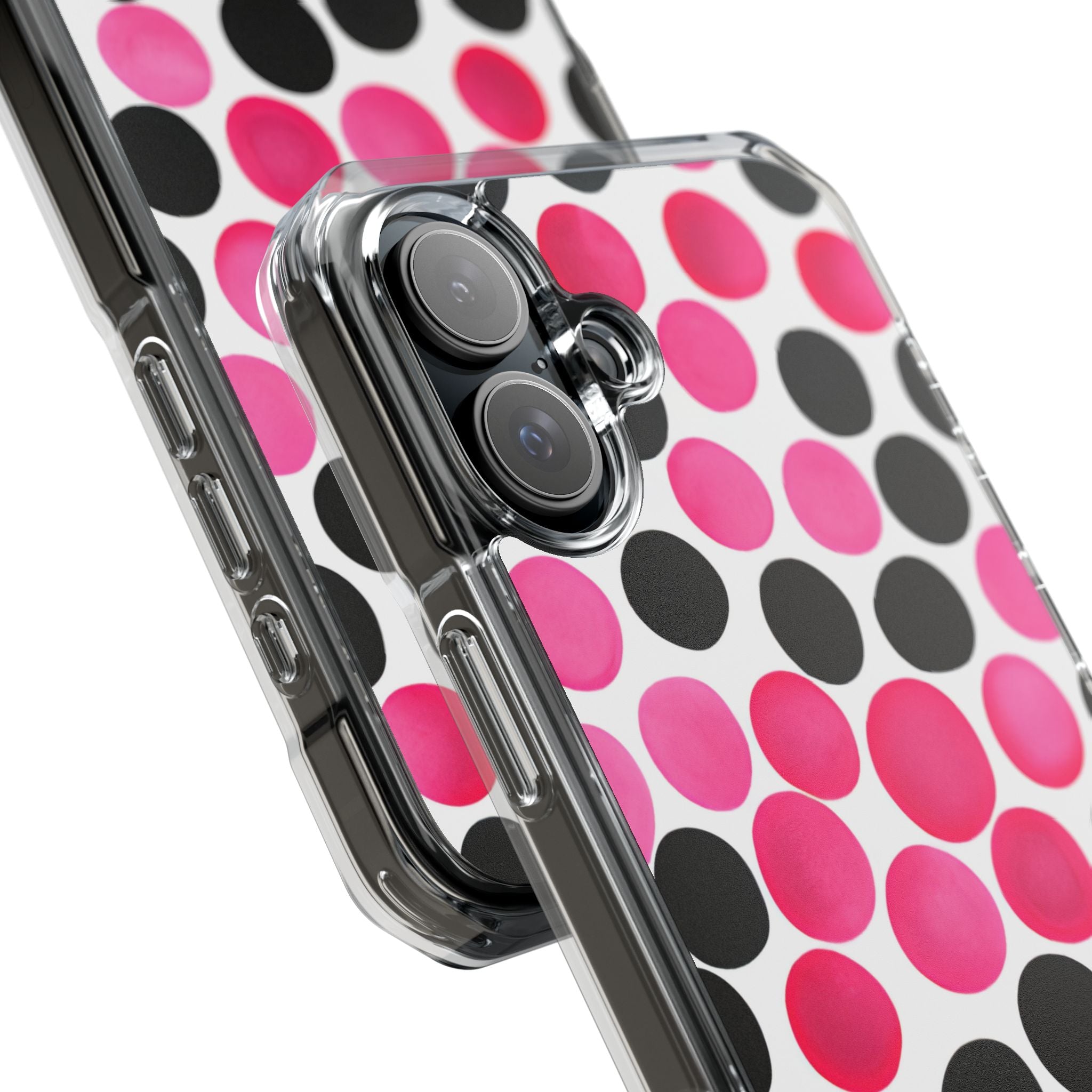 Pulsing Circles Illusion iPhone Case - Impact