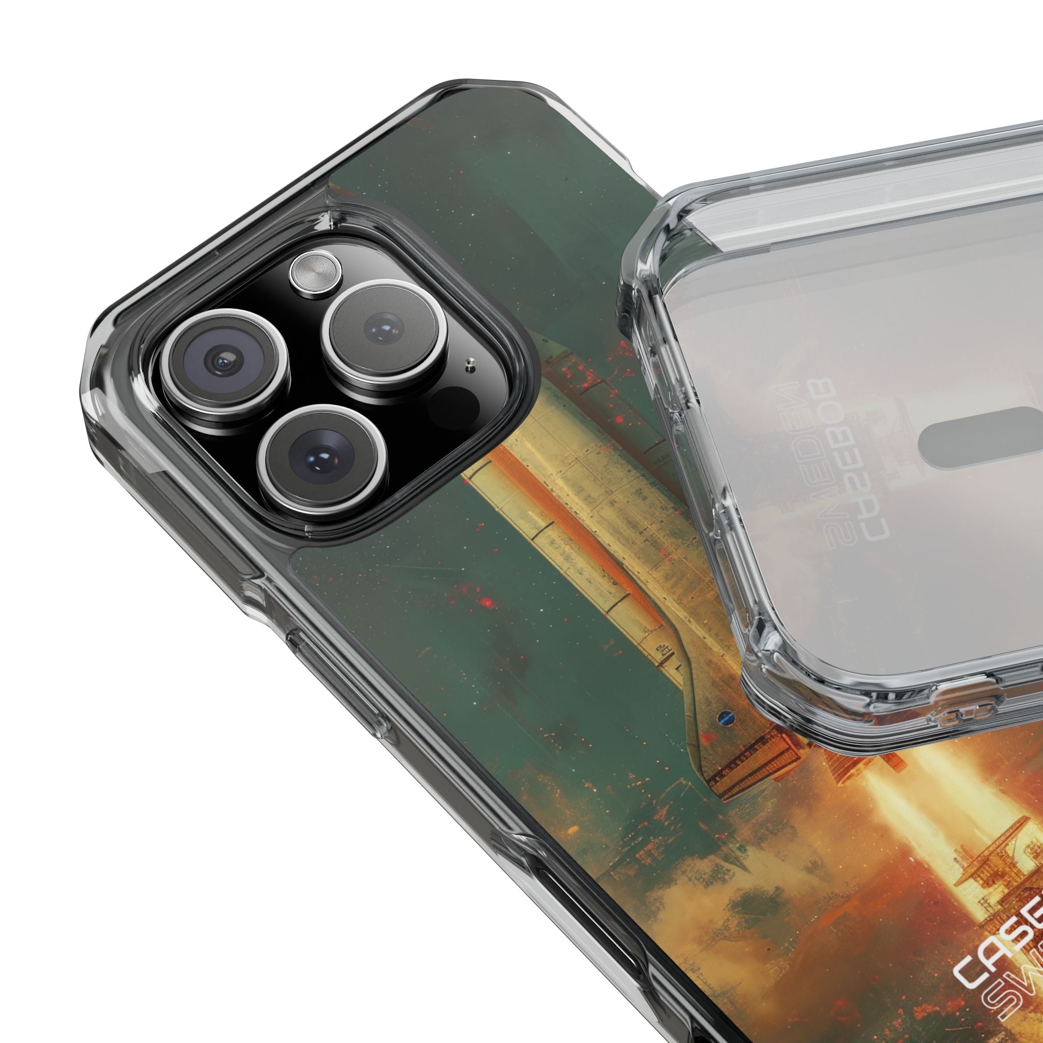 Cosmic Shuttle Ascent iPhone 16 - Impact Clear+