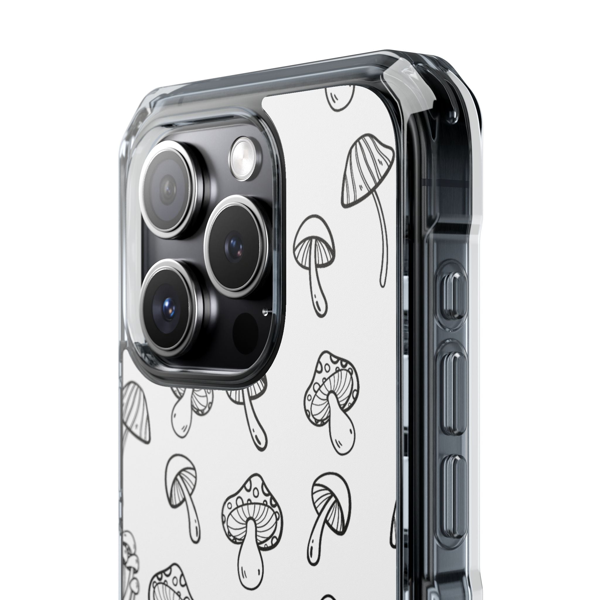 Mushroom Line Play iPhone Case - Impact