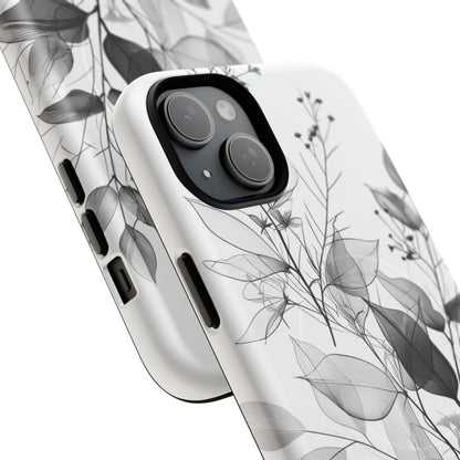 Botanical Line Harmony iPhone 15 | Tough+ Phone Case