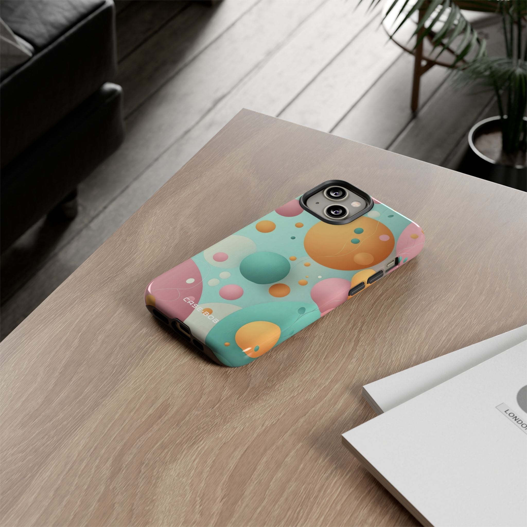 Pastel Circles iPhone 14 Case - Tough