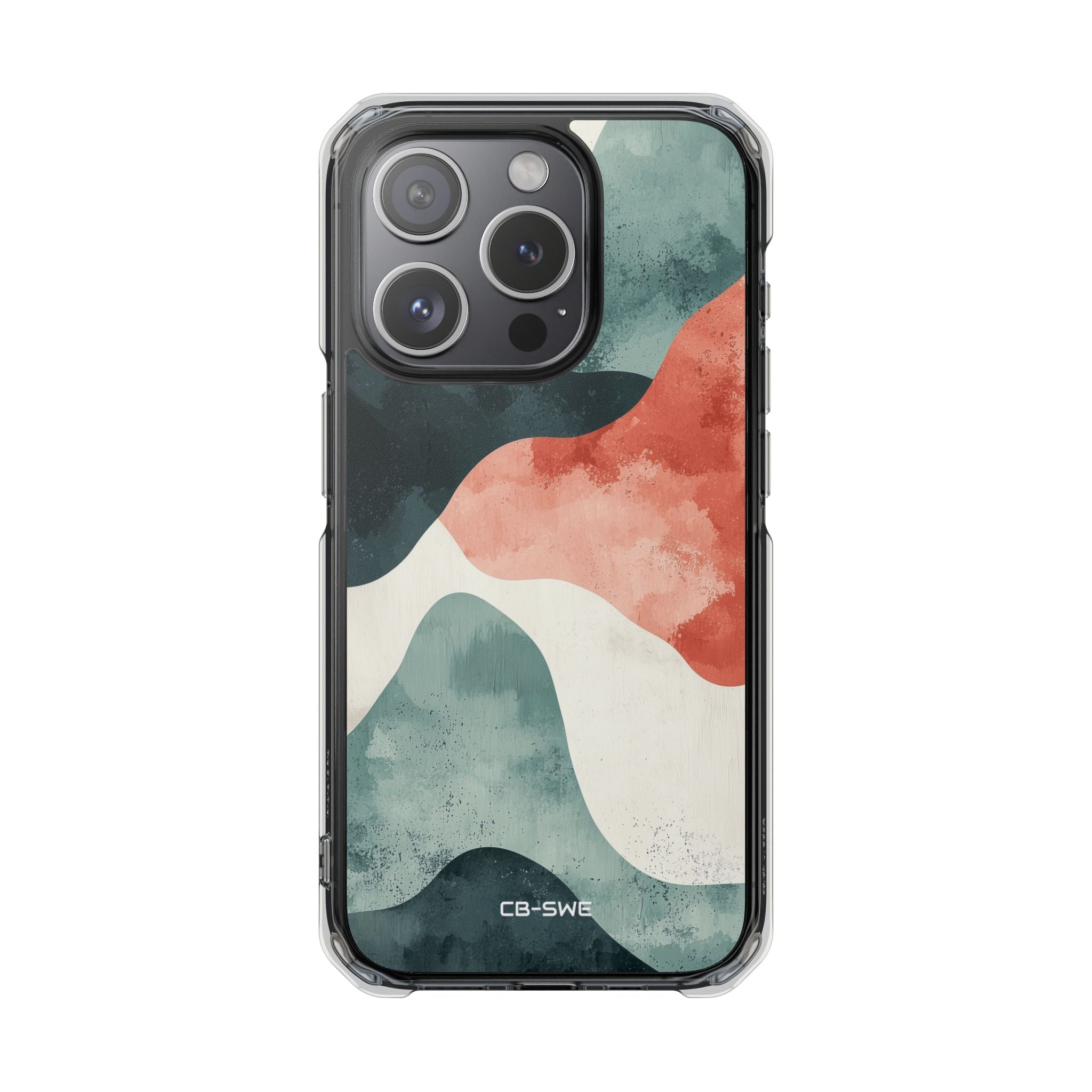 Fluid Shapes Emerge iPhone Case - Impact