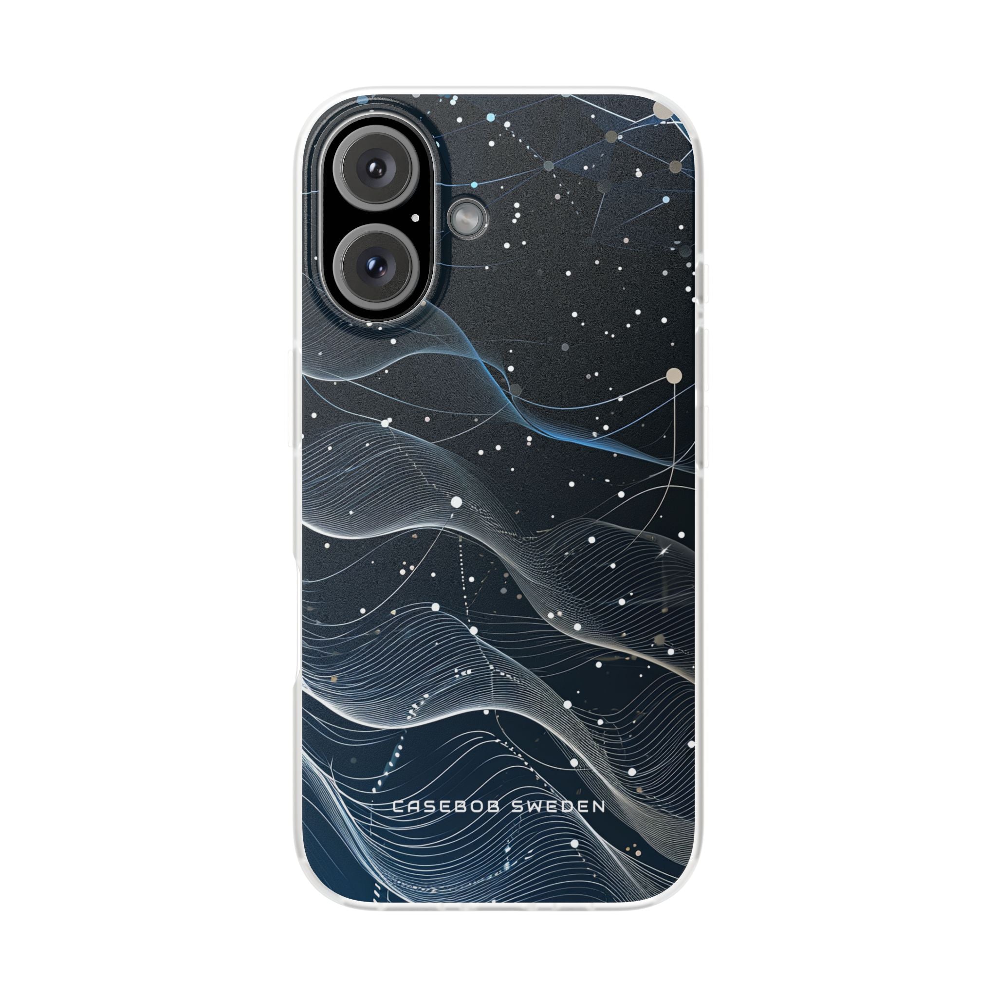 Gradient Neural Waves iPhone 16 - Flexi Phone Case