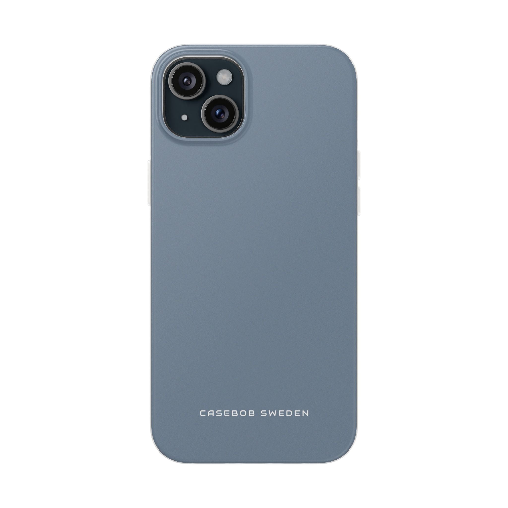 Light Slate Gray iPhone 15 - Flexi Phone Case