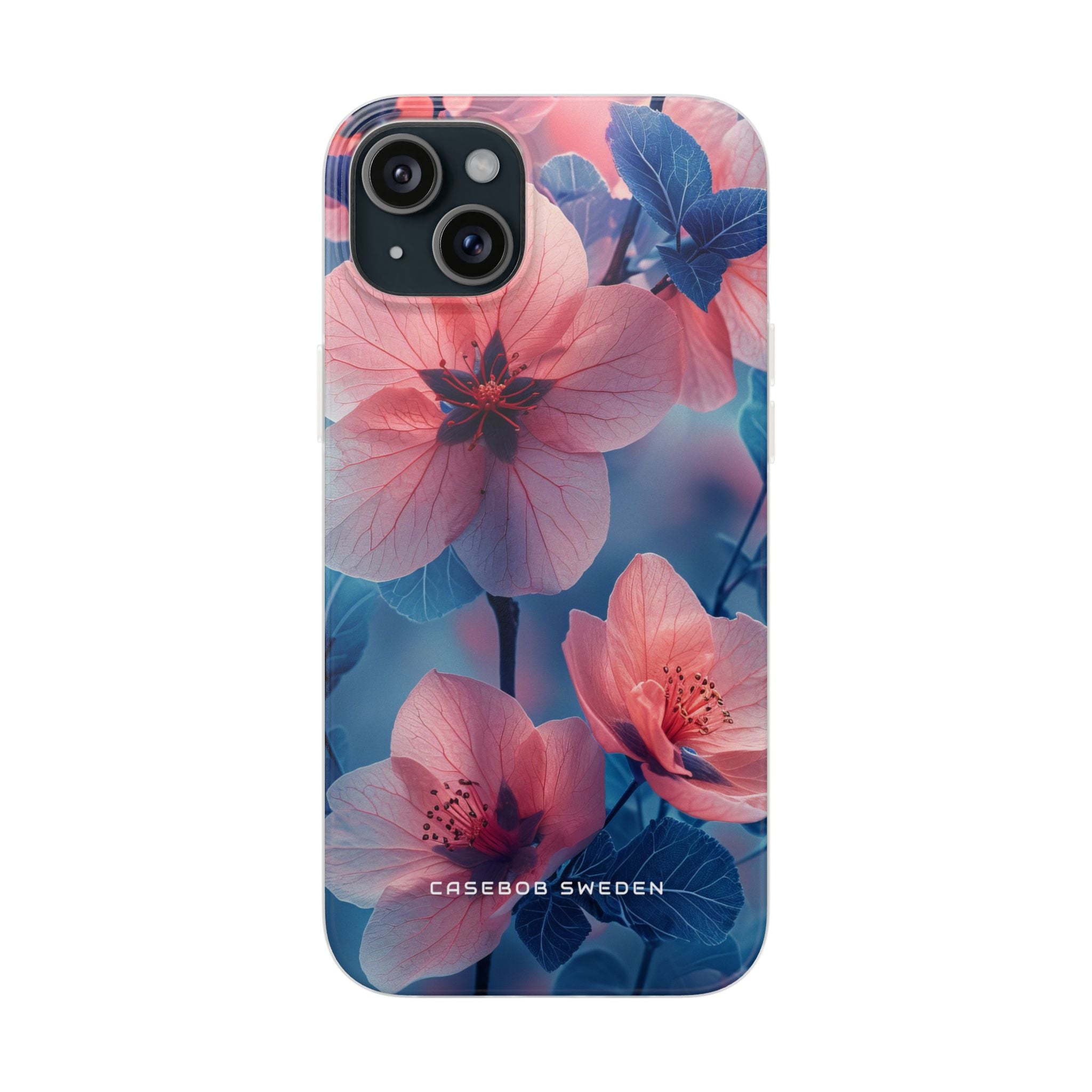 Ethereal Floral Harmony iPhone 15 - Flexi Phone Case