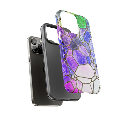 Colorful Glass Mosaic - iPhone Case