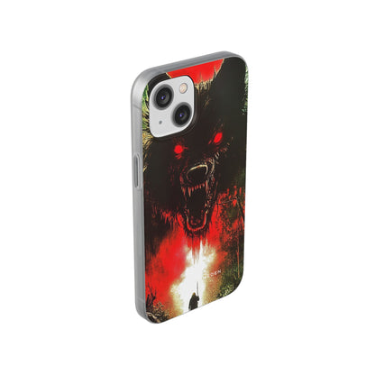 Bloodmoon Wolf's Lament iPhone 14 - Flexi Phone Case