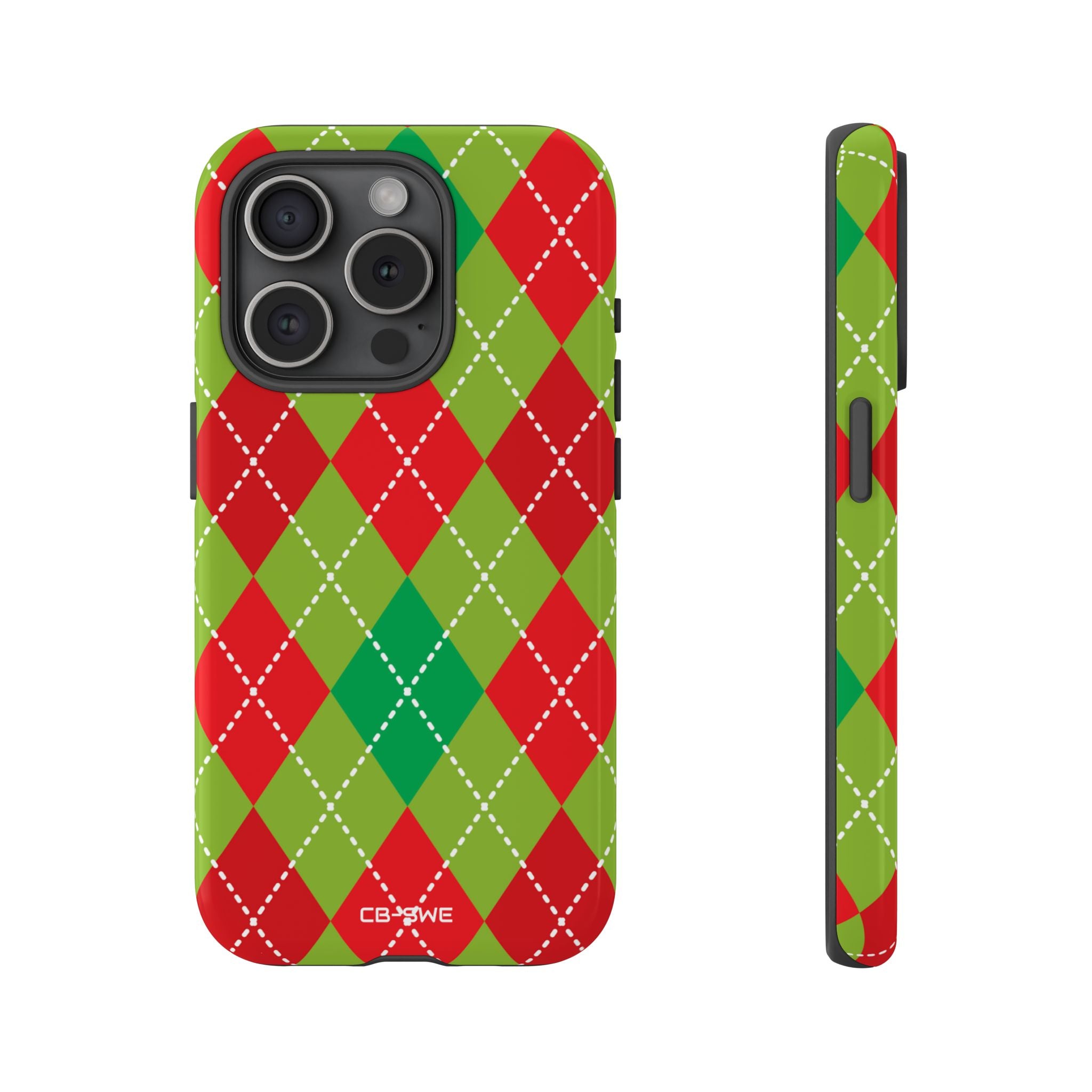Diamond Shapes Dance - iPhone Case
