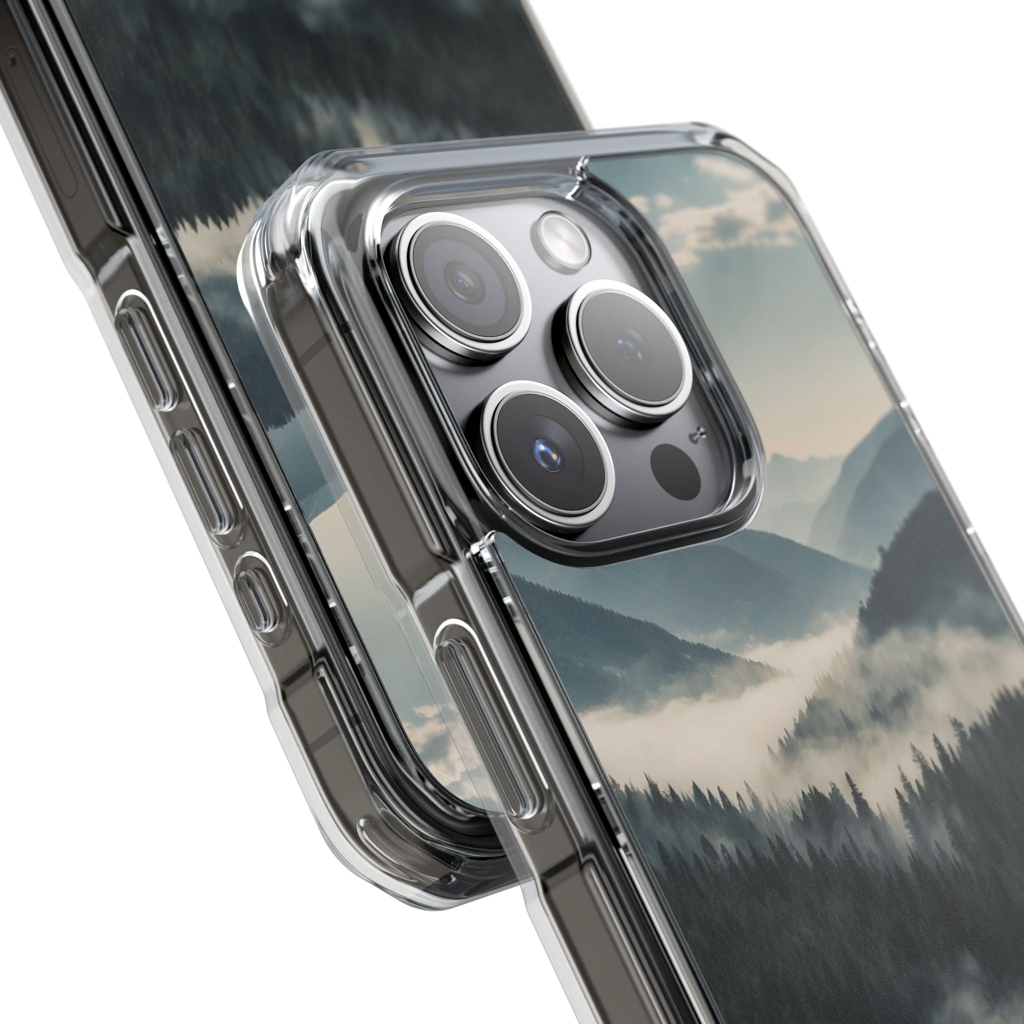 Misty Forest Embrace iPhone Case - Impact