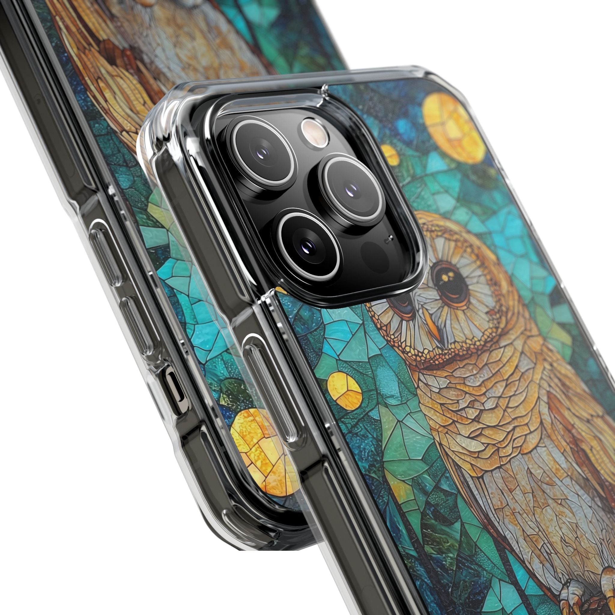 Celestial Owl Gaze iPhone Case - Impact