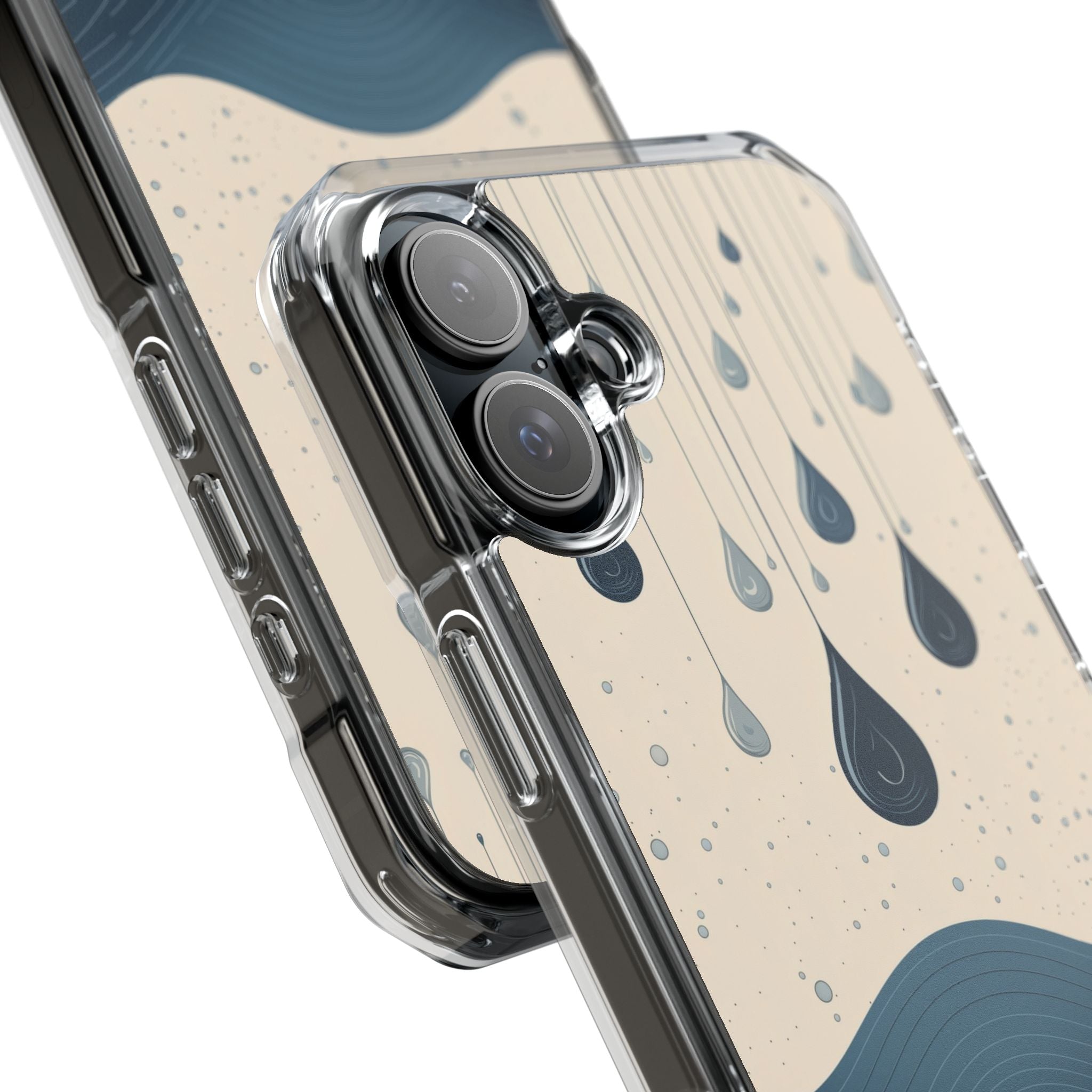 Gentle Waves Flow iPhone Case - Impact