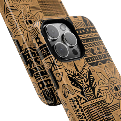 Tribal Echo Faces iPhone 16 - Tough+